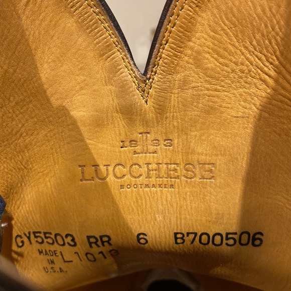 Lucchese 1883 cowboy boot size 6 - Picture 4 of 4